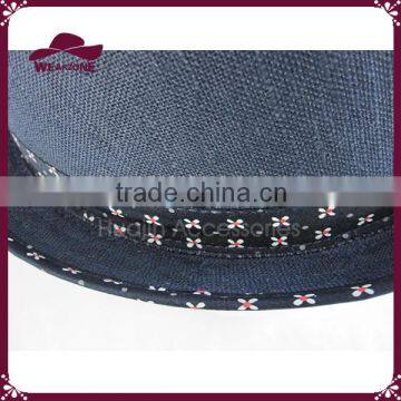 Men's Cotton Roll Up Trilby Fedora photo-5
