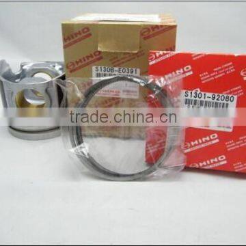 MITSUBISHI SK200-8/SK250-8 J05E/J08E HINO piston liner kit VHS130BE0390/VHS130BE0391/VHS130053220