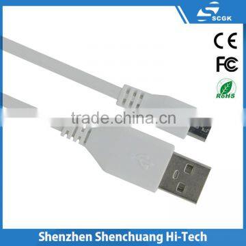 Wholesale Cellphone Accessories 1m Micro USB Charger for Samsung Wire Charger