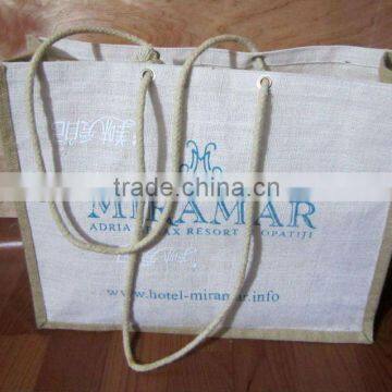 laminated inside jute bags sacks