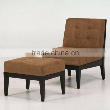 Upholstered Furniture lounge chair and ottomen HDL1954