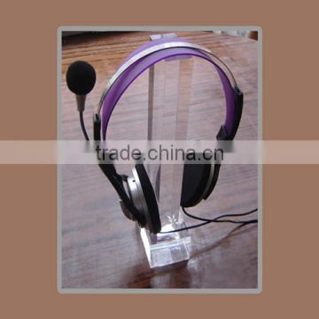 JLP acrylic earphone display,earphone holder,earphone shelf