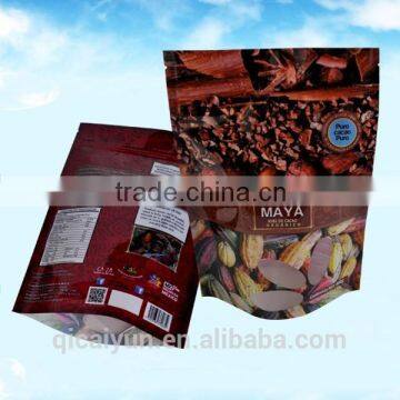 Aluminum foil coffee pouch/coffee bean bags with valve/aluminum foil zip lock bag for coffee                        
                                                Quality Choice