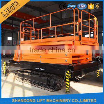 20m electric mobile scissor lift for warehouse