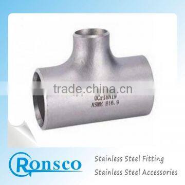 304 t Shaped Stainless Steel Decorative Pipe Fitting photo-5