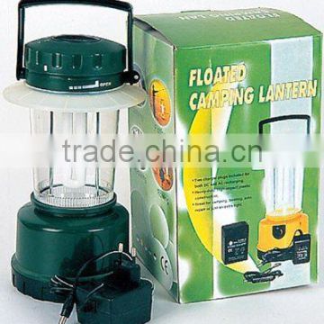 Hot selling of factory price 4 D battery floated camping lantern with ce approval