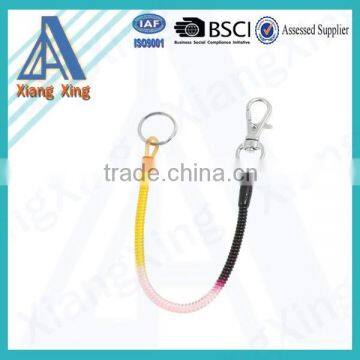 Hot Selling Plastic Spiral Tools Coils Lanyard Cable With Carabiner photo-6