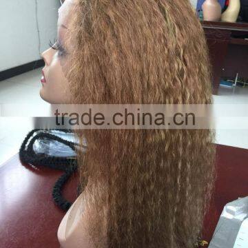 Top Grade Virgin Brazilian Human Hair Front Lace Wigs