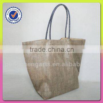 Women Jute Beach Bag Style Fashion Shopping Handbag photo-3