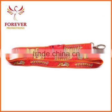 High Quality Polyester Woven Printed Neck Lanyard