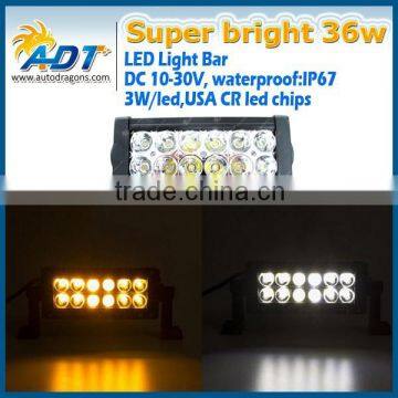 Flood&spot beam offroad lamp, 36W led light bar for trucks