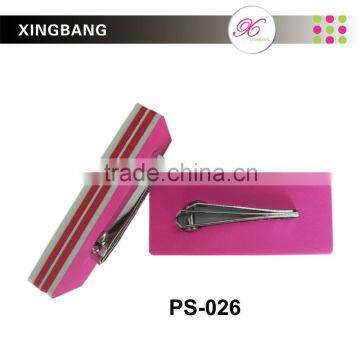 High Quality Wholesale Nail Buffer, Nail Care Tools With Nail Clipper
