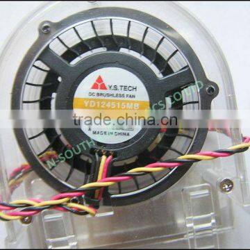 desktop computer cpu fan for ASUS x48 yd124515mb dc12v 0.15a