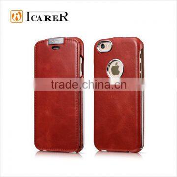 for iPhone6 4.7 inch real leather case