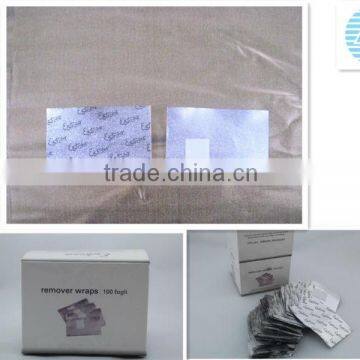 Nail Polish Remover Foil Paper With Embossed Logo photo-5