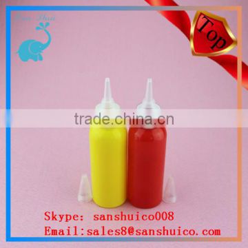 Top quality cosmetic plastic bottles factory /plastic bottle with twist top cap