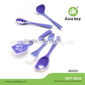 Silicone Kitchen Set Of 5 Pieces Cooking Utensils