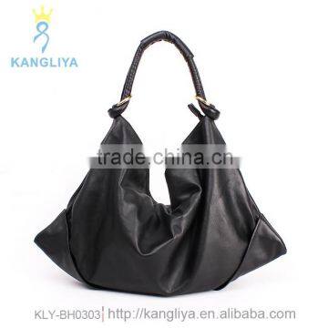 Simple Dumpling Bag Fashion Handbag for Beautiful Women High Class Leather Bags