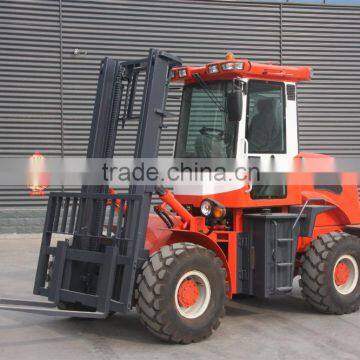 New forklift SZM C3500, 3.5 tons rough terrain forklift