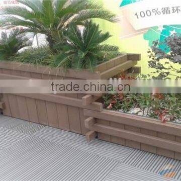 FRSTECH composite wood large flower pot WPC flower pot