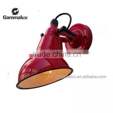 Best Sellers Vintage Style Enamel Wall Lamp With Edison Lamp photo-2