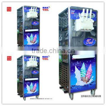 TML High Quality Mixed Flavour Rainbow Soft Ice Cream Machine With CE Cretificate on Hot Sale photo-4