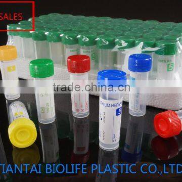 plastic blood collection tubes