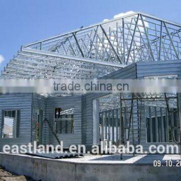 China supplier prefabricated steel structure frame ;residential steel building
