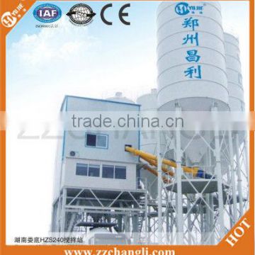 HZS240 concrete batching plant