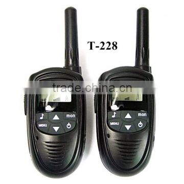 T-228 Travel Twintalker 20 Channels 2 Two Way portable Radios Rechargeble Mini Walkie Talkie for Children Lover