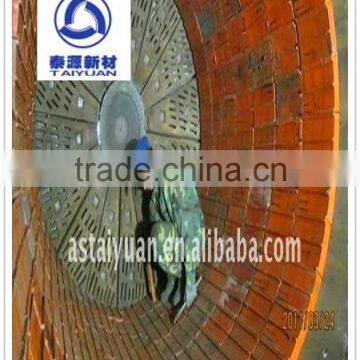 Wear resistant ball mill magnetic liner