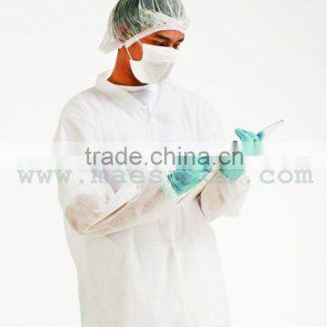 Non Woven White Lab / Visitor Coat