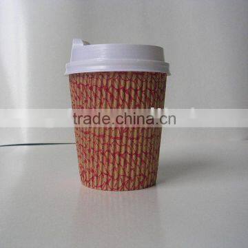 8OZ ZHONGTIAN Ripple paper cup