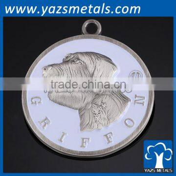 Factory Custom Antique Pet id Tag Pendant photo-3