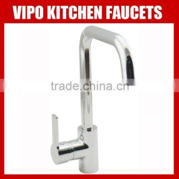 Minimalism 90 Degree Single Lever Deck Mounted Kitchen Taps 9411