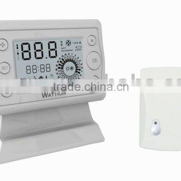 Programmable RF thermostat