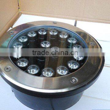 18*1W high power LED underground light;DC24V input;white color;IP68