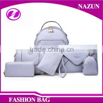 6 Pcs of 1 Set Handbags Shoulder Bags Wholesale PU 2016 Stylish Women Bag photo-4