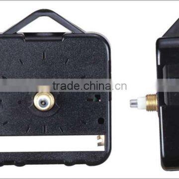 Quartz clock movement with hanger