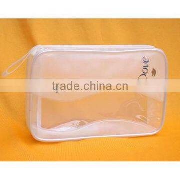 Promotional transparent pvc cosmetic bag