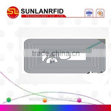 Security Smart ISO 18000-6C PVC Four Color Offset Printing Digital Number Rfid Inlay