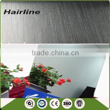 409 stainless steel sheet with bright black polishing pickled peeled brush sand blast satin hair line