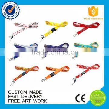 Promotional cheap gifts custom souvenir lanyard for sale