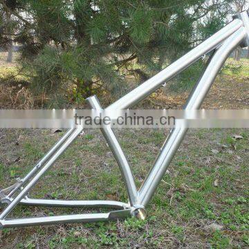 Titanium MTB Frame 27.5 Tapere Headtube/Bent Seatube/PF30