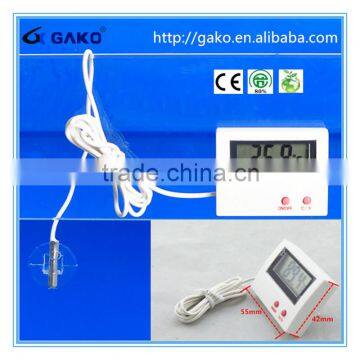 Mini aquarium temperature thermometer White digital thermometer