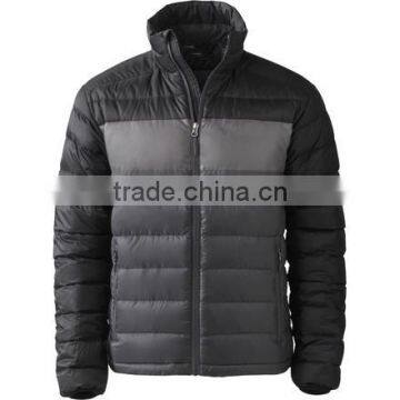 Mens custom brand printed logo Insulated Down Jacket