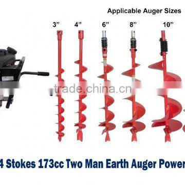 Y173-LX Chinese Earth Auger/173cc Gas Powered Soil Digger