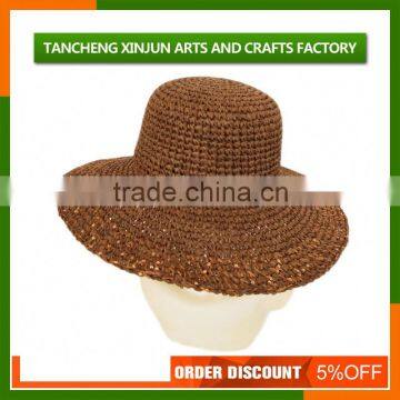 Woman Sun Beach Resort Big Brim Hat