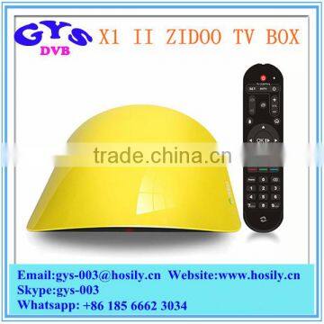 Android tv box ZIDOO X1 II TV BOX RK3229 Quad Core Android TV Box 1GB/8GB H.265/HEVC 4K Output 2.4GHz WiFi OTA KODI XBMC