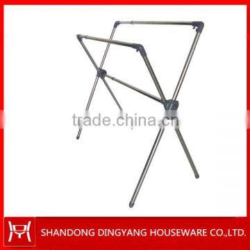 Telescopic Foldable Stainless Steel X-type Balcony Clothes Drying Rack